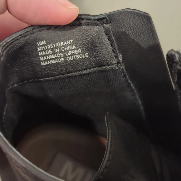 MIA Grant Wedge Booties Black size 10 - Picture 6 of 8